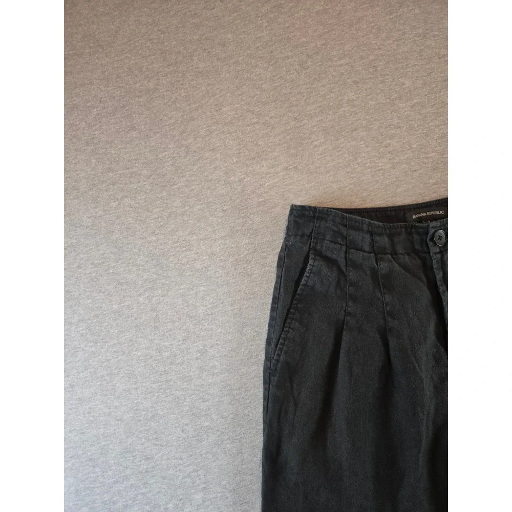 linen trousers